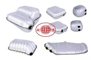 Универсальные автомобильные глушители: выхлопные трубы, конические глушители, плоские глушители-коробки – прямые поставки с завода - Product Image 4