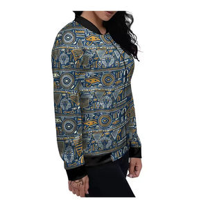 Chaqueta Bomber de Alta Calidad para Hombre y Mujer, Mangas de Cuero Bordadas, Chaqueta Universitaria Personalizada con Letras de Béisbol - Product Image 3
