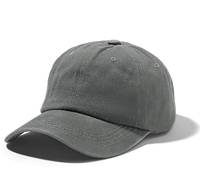 Casquette de baseball multi-panneaux réglable avec boucle métallique, en toile solide 100% coton, broderie 3D en relief, style sportif décontracté et tendance