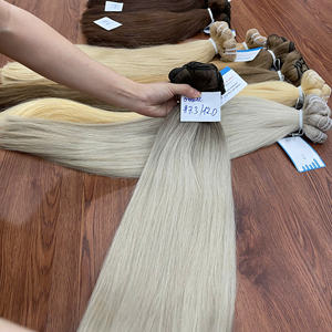 Luxe Couleur Cheveux Tissage Authentique Extensions de Cheveux Vietnamiens Cuticules Alignés Cheveux Stock Disponible - Product Image 4