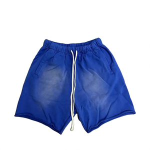 ผ้าแคนวาสแบบเป็นกรดซักแบบลำลองสำหรับฤดูร้อนใส่วิ่งจ๊อกกิ้งผ้าคอตตอนว่างเปล่าผ้าหินฟอกสีแดดแบบวินเทจ - Product Image 1