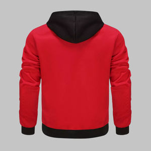 Fabricación Diseño personalizado Otoño Venta caliente Sudaderas con capucha para hombres Sudaderas Casual 100% Algodón Bolsillo Sudaderas con capucha de gran tamaño Regular - Product Image 5