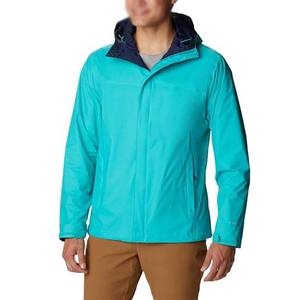 Customized Design Clothing Factory Fashion 220G <b>Jackets</b> Waterproof High Street <b>Men's</b> <b>Lightweight</b> Hooded Rain <b>Jackets</b> - Product Image 1