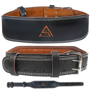 เข็มขัดยกน้ำหนักแบบปรับได้สำหรับการออกกำลังกายในยิม - Product Image 1