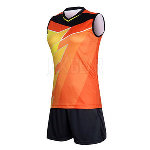 El mejor uniforme de voleibol ligero diseñado para mejorar el rendimiento del jugador hecho de tela transpirable y duradera - Product Image 4