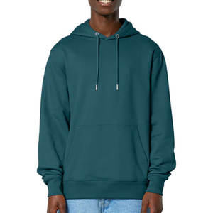 Lite Purple Color Plain Mens Pullover Hoodies Heavy 100% Cotton Street Front Kangaroo Pocket Heavyweight Regular Fit Hoodies - Product Image 6