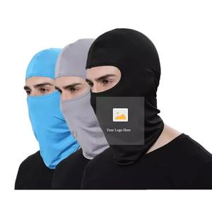 หน้ากาก Balaclava สำหรับเล่นสกี,หน้ากากแบบเต็มใบหน้าทำโลโก้ได้ตามต้องการ - Product Image 5
