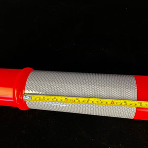 Venta al por mayor, poste de advertencia de bolardo de tráfico, poste delineador, columna de barrera de puntal, estacionamiento en carretera, base de seguridad, marcado de poste rellenable - Product Image 4