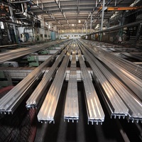 Profilé d'extrusion en aluminium pour fenêtres et portes, série 6000, en alliage d'aluminium 6063, avec revêtement en poudre, personnalisé, pliage, découpe, finition argentée