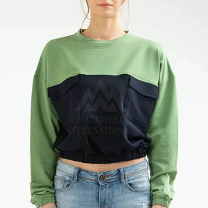 Sudaderas de Venta Caliente, Sudaderas Cortas Ajustadas para Mujer, Sudaderas Cómodas para Mujer - Product Image 6
