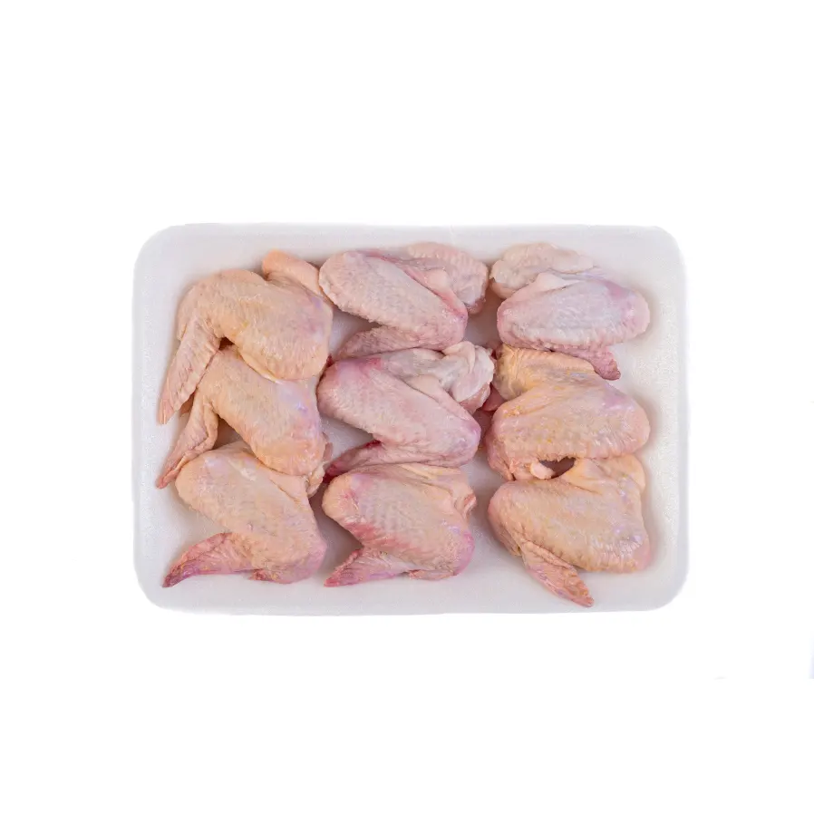 खाद्य सेवा के लिए फ्रोजन चिकन 3 संयुक्त पंख (संगत गुणवत्ता प्रतिस्पर्धी मूल्य हलाल प्रमाणित)