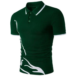Nouveau T-shirt de golf pour homme personnalisé 2023, respirant, 100% coton/fibre de bambou, motif uni, tricoté, manches courtes, haut de gamme - Product Image 5