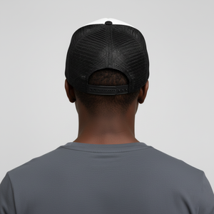 Gorra Trucker Personalizada de Mezclilla/Lona con Malla y Espuma, Moderna y a la Moda, con Estampado de Contraste, Estilo Hip Hop, para Uso Casual al Aire Libre - Product Image 4