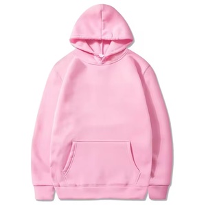 Sweat-shirt doublé respirant à séchage rapide en polyester/coton uni teint, logo personnalisé, grande taille, pour homme, de haute qualité, pour l'hiver - Product Image 4