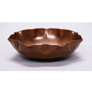 Cuenco Clásico de Cobre con Artesanía Tradicional, Perfecto para Servir Sopas, Guisos y Comidas Culturales Recién Cocinadas - Product Image 2