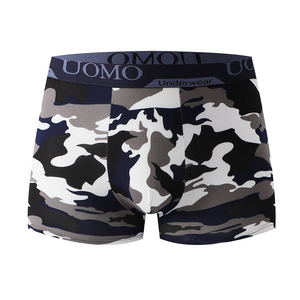 Calzoncillos bóxer para hombre de cintura media al por mayor 2025, calzoncillos de verano de poliéster de estilo aleatorio de camuflaje, calzoncillos y Bóxers para hombre a granel 2025 - Product Image 6