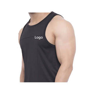 Débardeur sans manches pour hommes Vente en gros OEM Vêtements d'été avec logo personnalisé Vêtements côtelés pour entraînement Gym Fitness Sportswear Grande taille Entraînement - Product Image 6