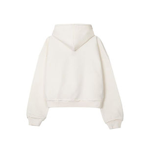 Fabricante personalizado Sun Fade Distressed Boxy Jersey con capucha de manga larga Oversize Distressed Designer Hoodie para hombres DTG PRINT - Product Image 3