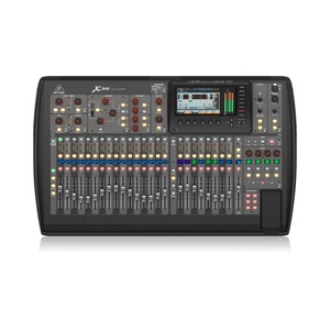 Mezclador digital X32 de 40 canales, mezclador digital de 40 pulgadas y 25 autobuses totales con 32 preamplificadores de micrófono programables de ganancia, 25 atenuadores motorizados - Product Image 1