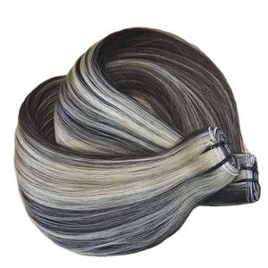 Mechones de pelo crudo vietnamita, cabello Natural liso, gran Stock, calidad superior - Product Image 5