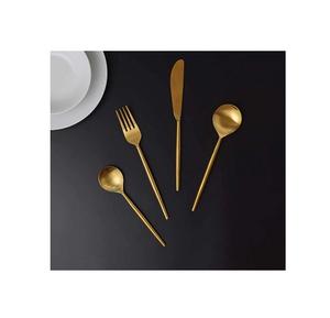 ชุดเครื่องใช้บนโต๊ะอาหารเคลือบเงินกระจกโลหะหรูหรา,ชุดช้อนส้อมมีดเครื่องใช้ในครัว20ชิ้น - Product Image 6