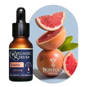 Huile Essentielle de Pamplemousse 100% Pure et Biologique Bontoux 15ml Pressée à Froid Qualité Cosmétique Extraite de la Peau - Product Image 1