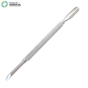 Juego de empujador de cutículas de acero inoxidable de doble cara, herramientas de manicura para uso doméstico, incluida la piel muerta - Product Image 1