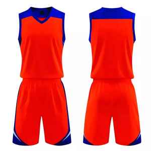 Maillots de basket-ball personnalisés hommes ensembles uniformes de basket-ball maillot de retour professionnel chemise de basket-ball respirante à séchage rapide - Product Image 2