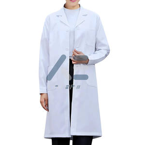 Blouse de laboratoire médicale personnalisable en usine, logo personnalisé, blouse de laboratoire médicale, coton polyester de haute qualité - Product Image 6