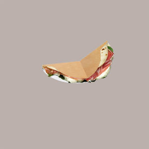 GARDA BOX FACTORY 100 Pièces Boîte à Piadina Pliable en Papier Jetable pour Crêpes, Boîte à Déjeuner à Emporter - Product Image 2