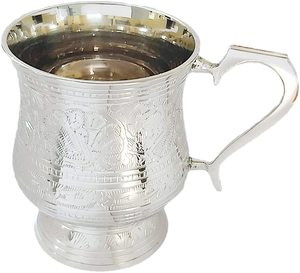 Tasses à mules en métal de Moscou-Capacité de 100% tasses solides pures fabriquées à la main-18 oz Stein de bière en laiton pur 100% fait à la main-Sans doublure-18 oz - Product Image 1