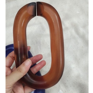 Accents muraux faits à la main en chaîne acrylique moderne article décoratif pour la maison liée personnalisée pour accrocher toute la vente résine adorable mate - Product Image 1