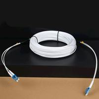 Câble de raccordement FTTH à 2 cœurs GJXFH 2,0 mm avec connecteur FC |   Câble de raccordement à faible perte en fibre optique pour intérieur