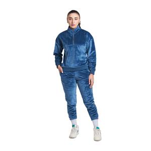 Survêtement de fitness d'hiver pour femmes-Vêtements de sport pour hommes-Ensembles de randonnée épais-Joggers-Ensemble à capuche 2 pièces-Pantalon-Veste grande taille - Product Image 3