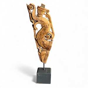 Indian Vintage Wooden Bracket Corbel Hand Carved Architectural Wall Decor Antique Rustic Home Interior Mix Match 1 container - Product Image 2