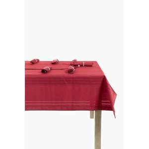 Juego De Mantel Anna Karina De 26 Piezas Primavera Rojo - Product Image 1