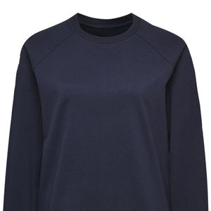 La mejor fabricación Color sólido Mujeres Pullover Sudaderas Logotipo impreso personalizado Ropa casual Sudadera de mujer - Product Image 6