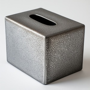 Boîte à mouchoirs élégante et multifonctionnelle, conçue pour les maisons élégantes, offrant une forme minimaliste et lisse, construction en métal durable - Product Image 5