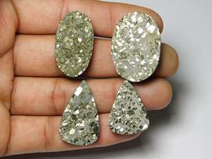Pirita dorada suelta de alta calidad, cabujón Druzy, piedra preciosa Natural para la fabricación de joyas, increíble venta a granel - Product Image 2