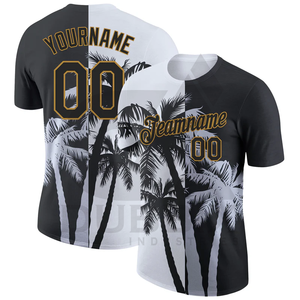 Compre Camisetas estampadas de calidad superior para camisetas Ringer con logotipo de color de diseño personalizado de poliéster 100% para hombre - Product Image 1