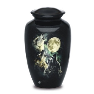 โกศสำหรับขี้เถ้าศพผู้ใหญ่รักชายหาดโกศขนาดใหญ่สำหรับขี้เถ้าของคนที่คุณรักขนาด10.5 "& 220ลูกบาศ์กใน - Product Image 1