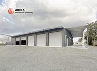 Estructura Metálica de Gran Envergadura, Nave Industrial Resistente, Cámara Frigorífica Segura, Estructura de Acero para Almacenes