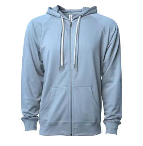 Sudadera Hombre Chaqueta con cremallera Bolsillo Diseño sólido Liso Teñido Capucha Mezcla Fleece Peso medio Cremallera completa Transpirable Sudadera con capucha de invierno - Product Image 2