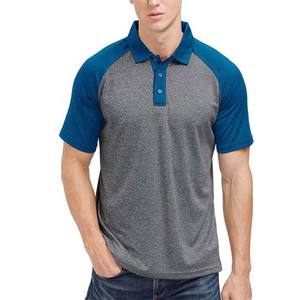 Polo en blanco personalizado bordado informal manga corta negocios botón abajo contraste color tejido ropa de hombre de talla grande polos - Product Image 6