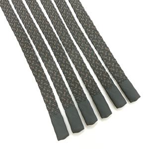 Cordon de serrage pour sweat-shirt rond personnalisé, en gros, en coton et polyester tressé avec embout en corde - Product Image 4