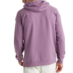 Sweat à capuche surdimensionné délavé vintage pour hommes meilleur vendeur tissu doux fait à manches longues décontracté polaire pull à capuche pour garçons - Product Image 2