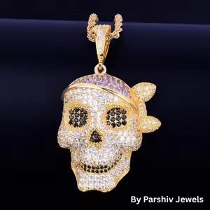 จี้เพชรโซลิแทร์แบบคลาสสิกของอินเดียของขวัญที่สมบูรณ์แบบสำหรับวันครบรอบหรือวันเกิดและเหตุการณ์สำคัญพร้อมขาย - Product Image 3