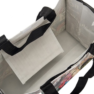 Sacs de courses réutilisables personnalisés pour supermarchés et expositions, impression de logo personnalisée, sacs de courses professionnels - Product Image 5