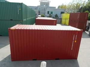 Contenedor de envío de cubo alto seco usado de 20 pies Acero Corten Certificado ISO9001 - Product Image 2
