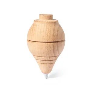 Toupie en bois Gupy pour jouets promotionnels personnalisés - Product Image 4
